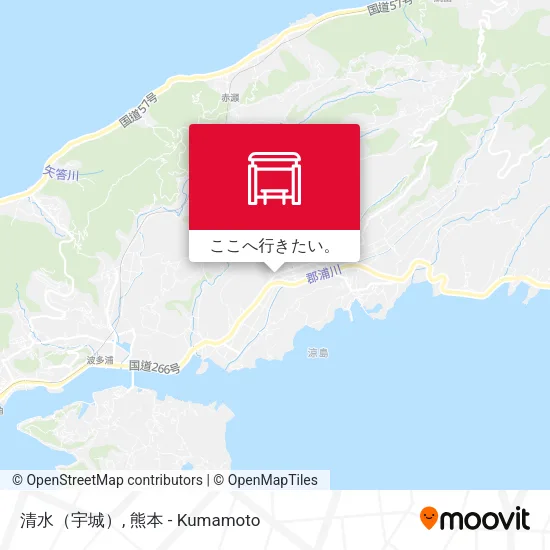 清水（宇城）地図