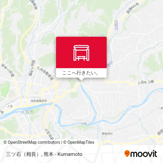 三ツ石（相良）地図