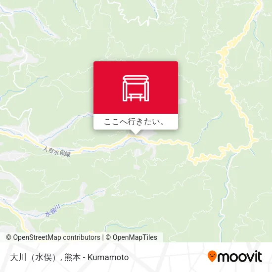 大川（水俣）地図