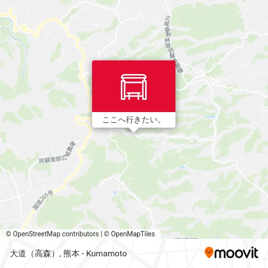 大道（高森）地図