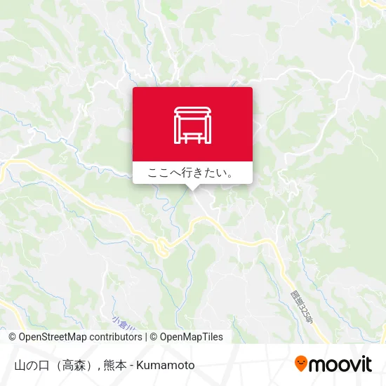 山の口（高森）地図