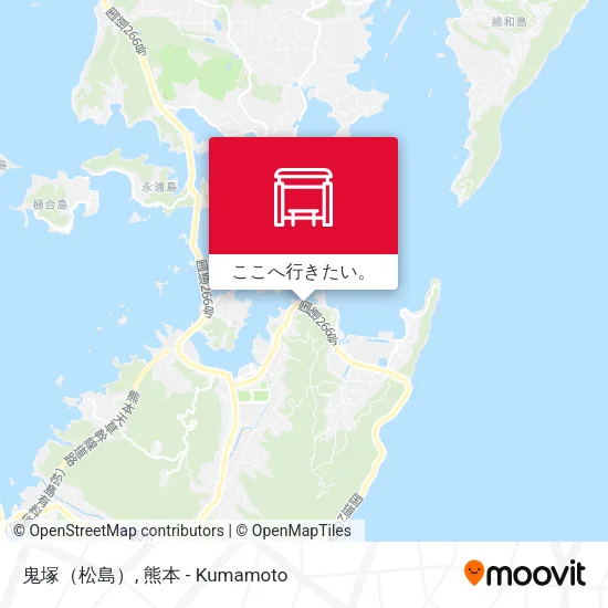 鬼塚（松島）地図