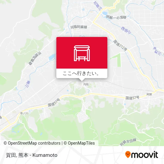 賀田地図