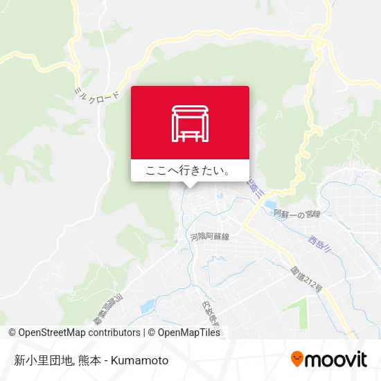 新小里団地地図