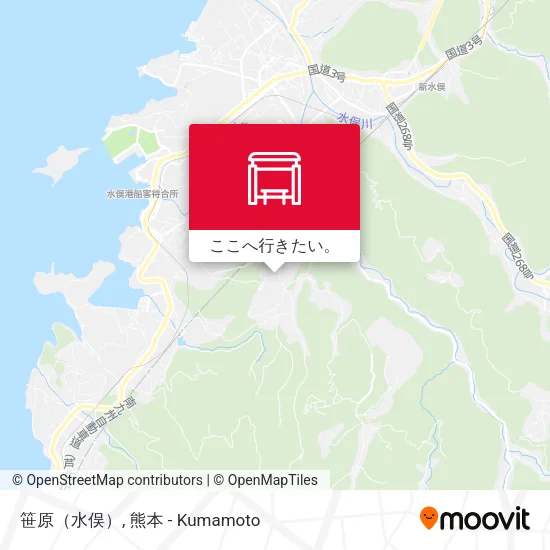 笹原（水俣）地図