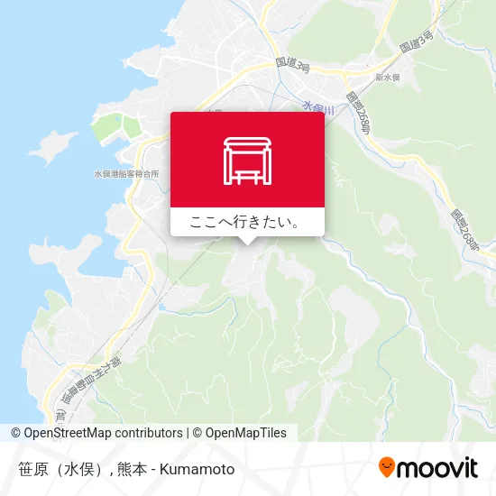 笹原（水俣）地図