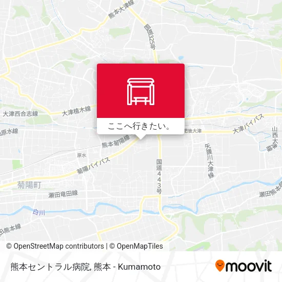 熊本セントラル病院地図