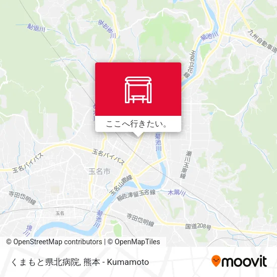 くまもと県北病院地図