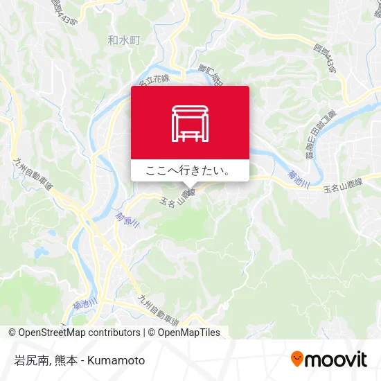 岩尻南地図