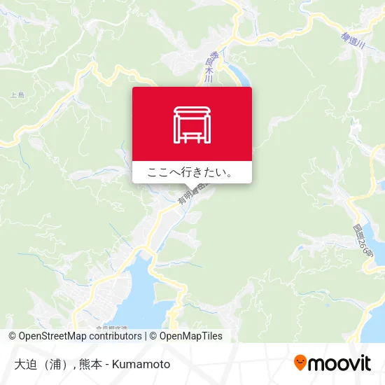 大迫（浦）地図