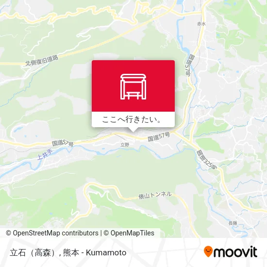 立石（高森）地図
