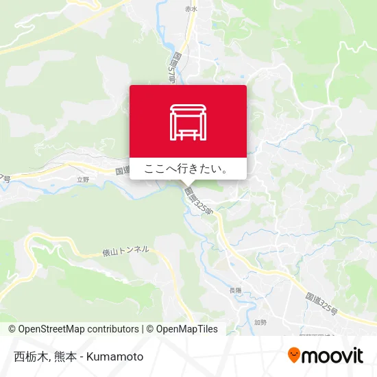 西栃木地図