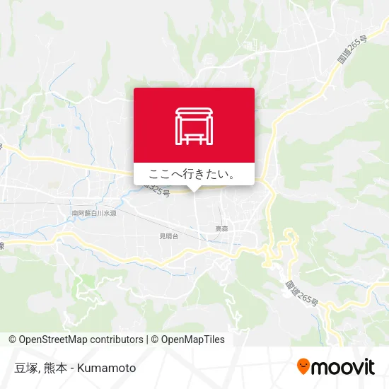 豆塚地図