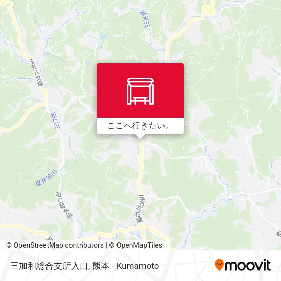 三加和総合支所入口地図