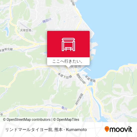 リンドマールタイヨー前地図