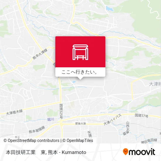 本田技研工業　東地図