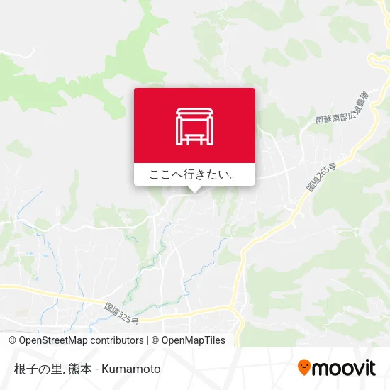 根子の里地図