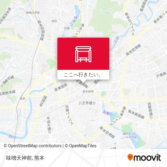 味噌天神前地図