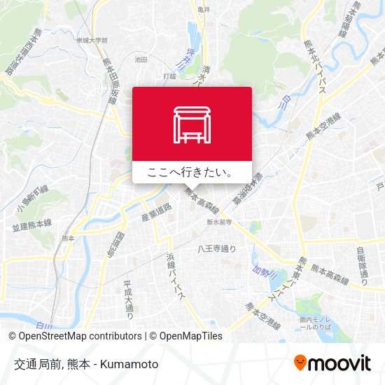 交通局前地図