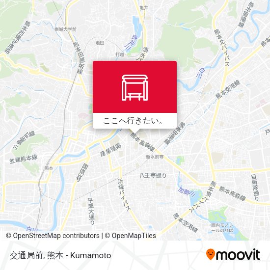 交通局前地図