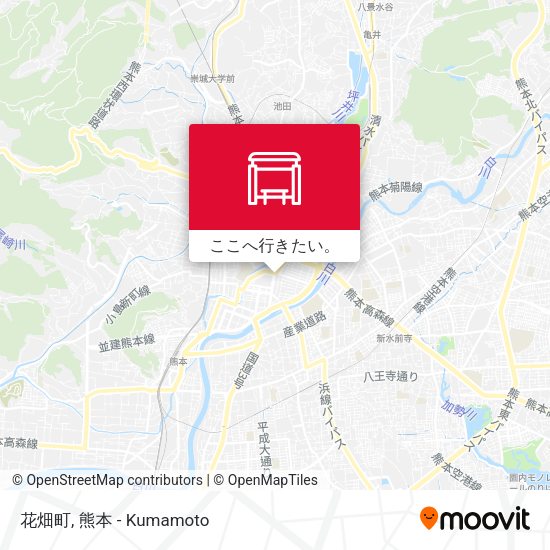花畑町地図