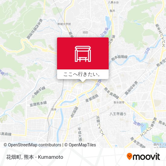 花畑町地図