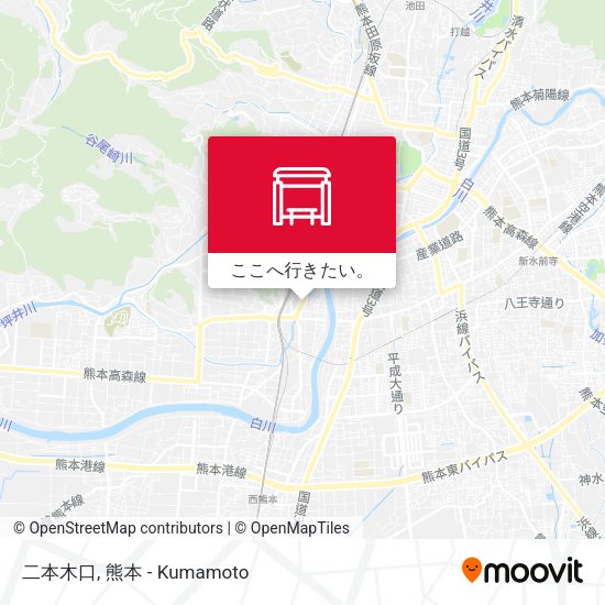 二本木口地図