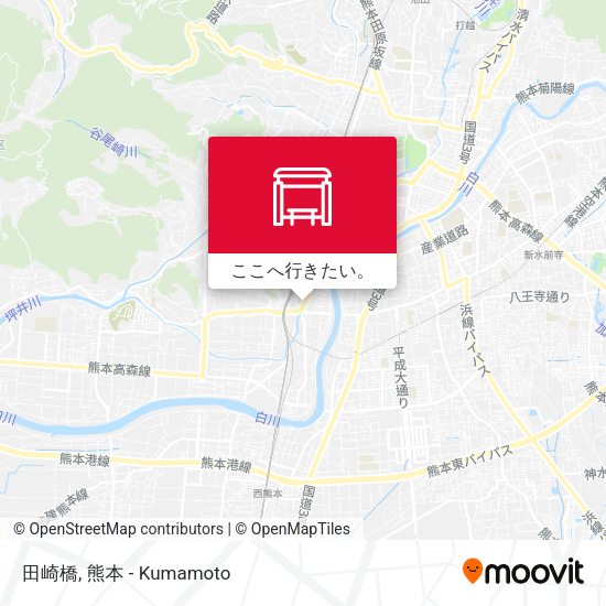 田崎橋地図