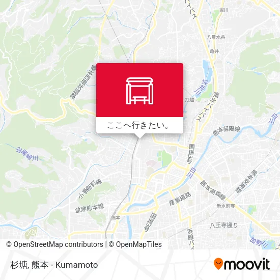杉塘地図