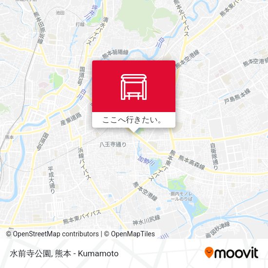 水前寺公園地図