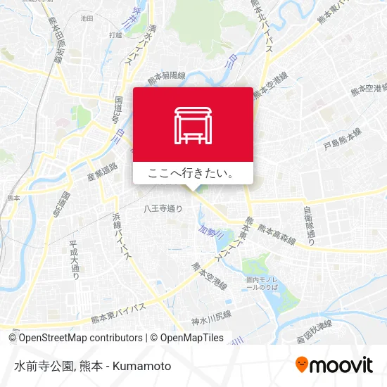 水前寺公園地図