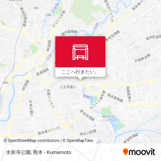 水前寺公園地図