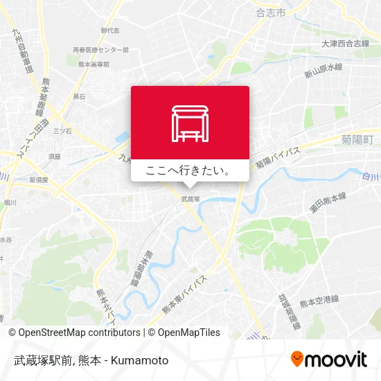 武蔵塚駅前地図