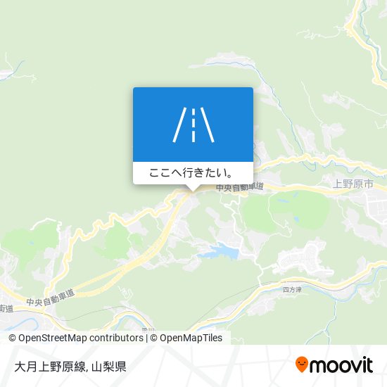 大月上野原線地図