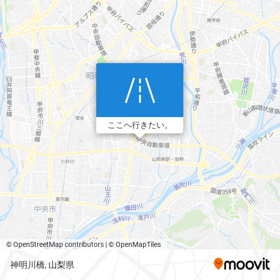 神明川橋地図
