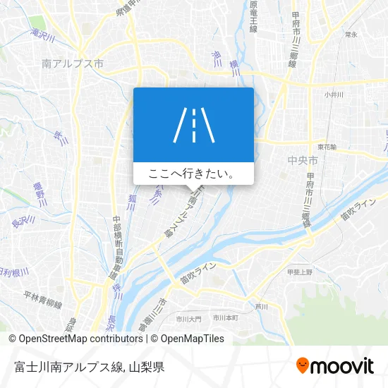 富士川南アルプス線地図