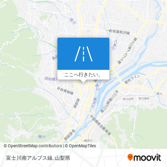 富士川南アルプス線地図