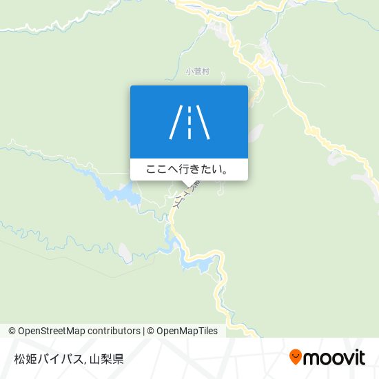 松姫バイパス地図