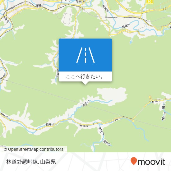林道鈴懸峠線地図