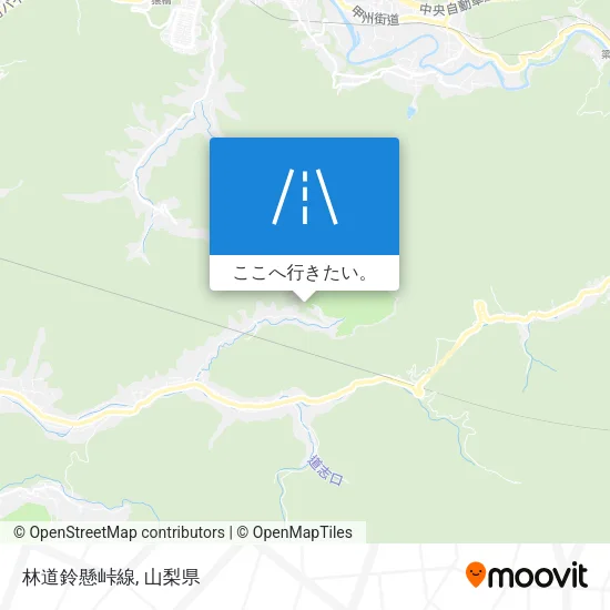 林道鈴懸峠線地図
