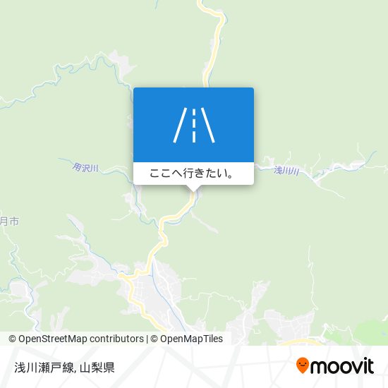 浅川瀬戸線地図