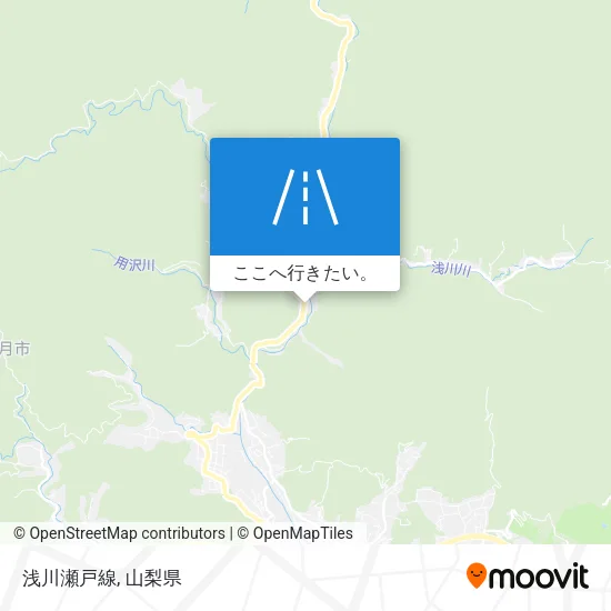 浅川瀬戸線地図