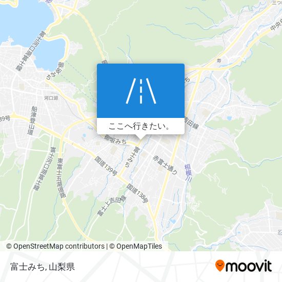富士みち地図