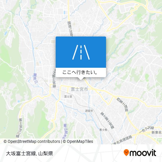 大坂富士宮線地図