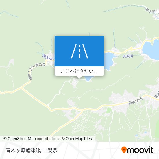 青木ヶ原船津線地図