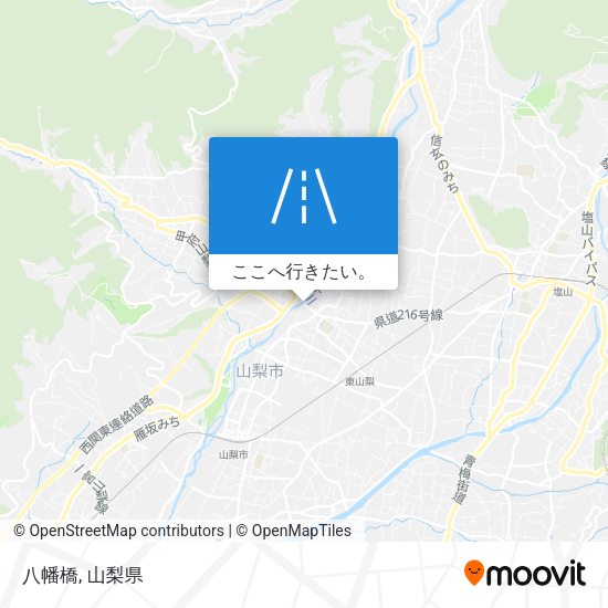 八幡橋地図