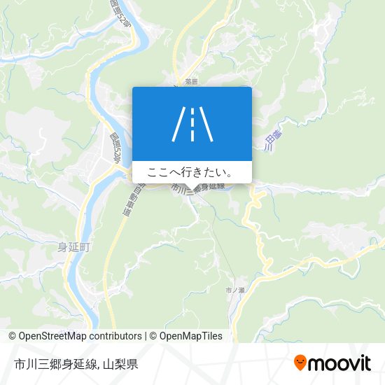 市川三郷身延線地図