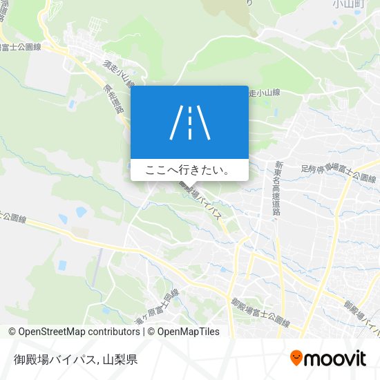 御殿場バイパス地図