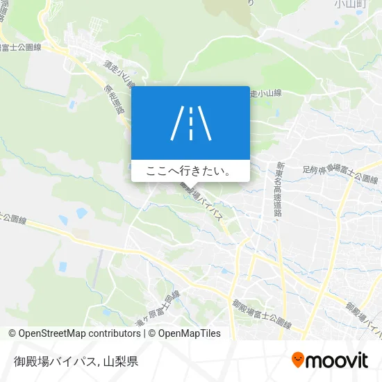 御殿場バイパス地図