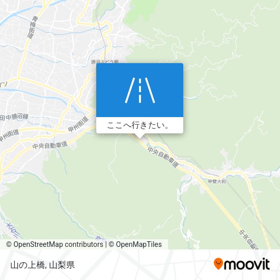 山の上橋地図